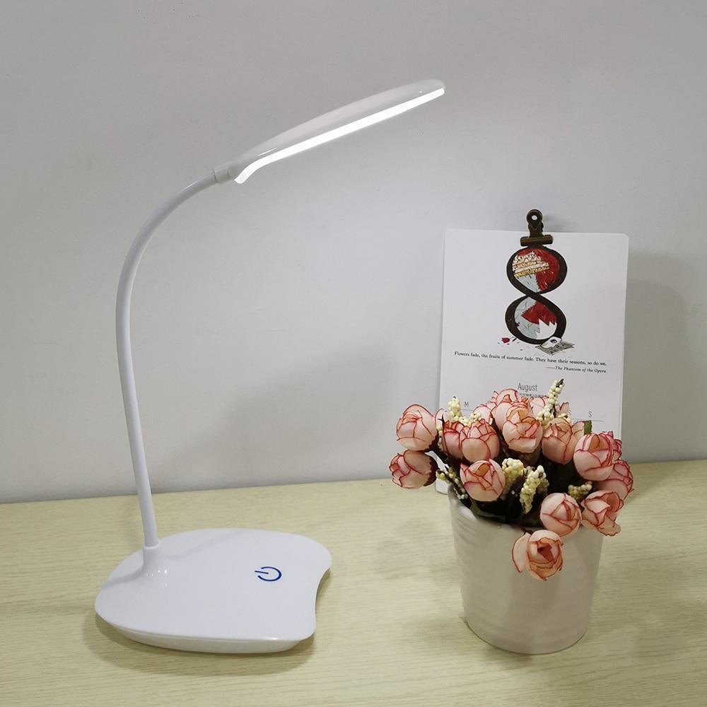 STEVVEX Lampe de Lecture sur Pied LED Lampe de Bureau Portable avec Batterie Rechargeable Niveaux de Luminosité Lampe de Bureau d'Étude pour Étudiant et Bureau