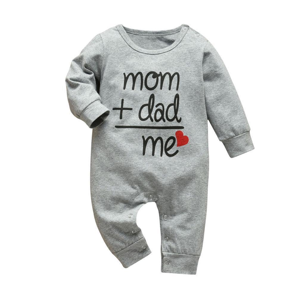 Combinaison moderne imprimée en coton à manches longues pour bébés garçons et filles, vêtements pour nouveau-nés et enfants
