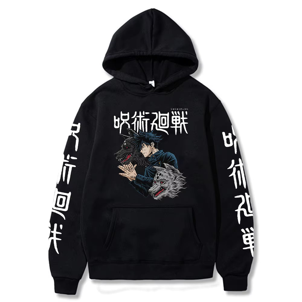 🧥 Sweat à capuche Jujutsu Kaisen pour femme