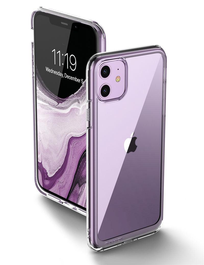 Pour iPhone 11 Coque 6,1 pouces Housse de protection élégante Bumper Case Élégant Étui pour iPhone 11 6,1 pouces Housse de protection transparente pour iPhone Ultra Mince Antichoc Clair Transparent Soft Case