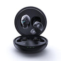 Écouteurs de luxe sans fil Bluetooth avec contrôle tactile, casque stéréo sans fil pour smartphones Android et iOS avec boîtier de charge.