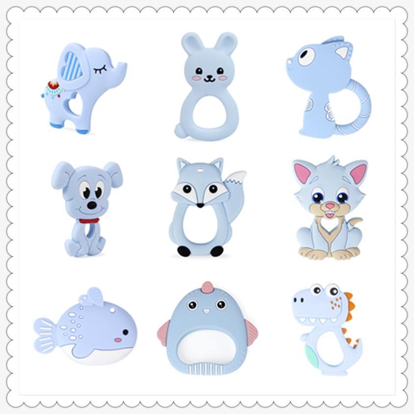 Nouvel Anneau de Dentition Bébé en Silicone de Qualité Alimentaire Jouets de Dentition Allaitement Silicone Sans BPA Anneau de Dentition en Silicone