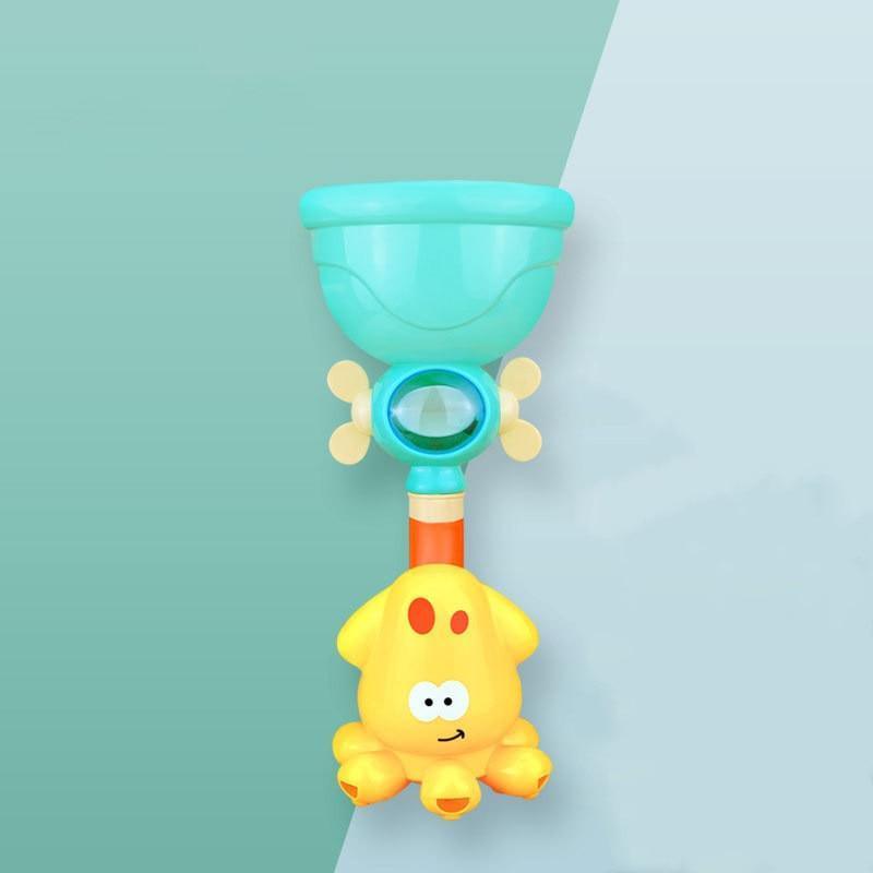 Jouets de bain éducatifs pour bébé Pipeline de pulvérisation d'eau Douche Jeu amusant Jouets de bain pour enfants Excellent cadeau