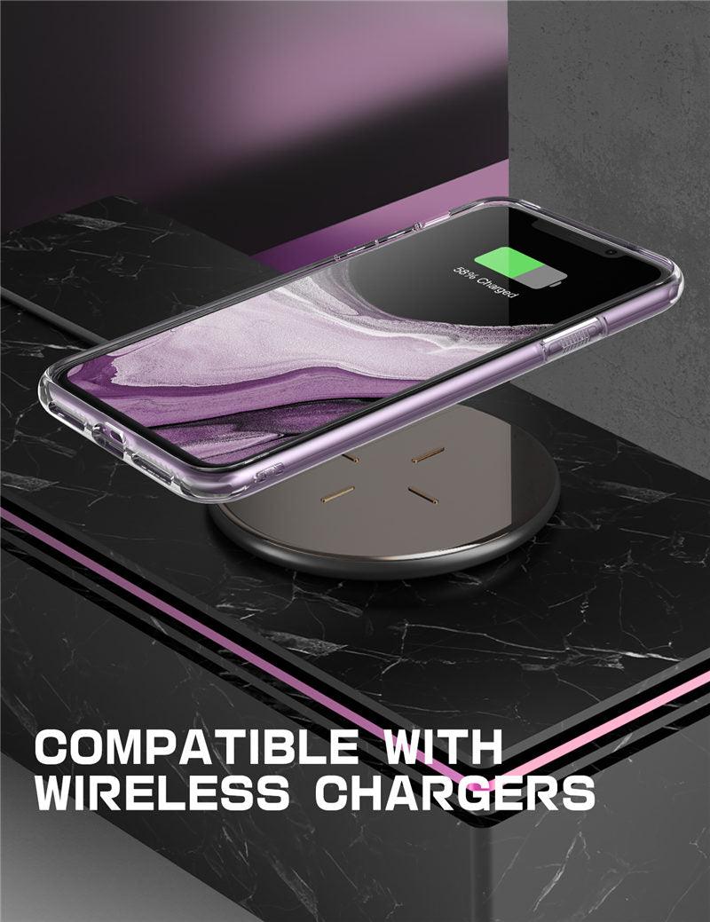 Pour iPhone 11 Coque 6,1 pouces Housse de protection élégante Bumper Case Élégant Étui pour iPhone 11 6,1 pouces Housse de protection transparente pour iPhone Ultra Mince Antichoc Clair Transparent Soft Case