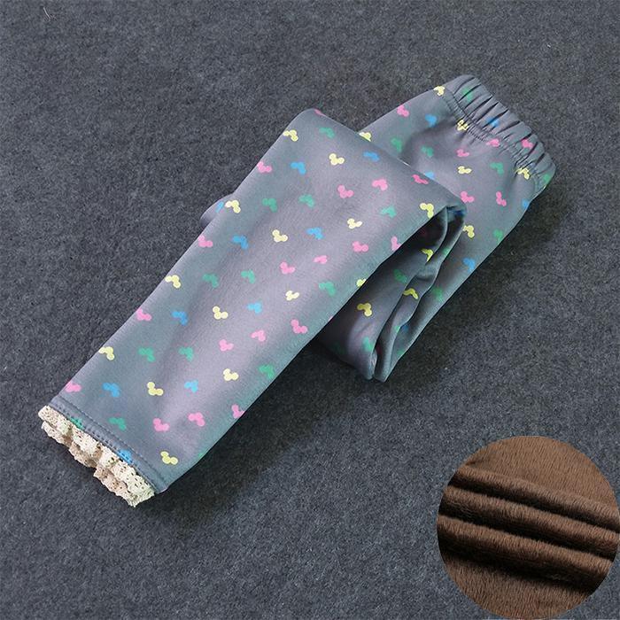 Legging Épais Luxe Moderne Enfant Fille Garçon Automne Hiver Pantalon Doublé Bébé Fille Garçon Vêtement Enfant Fille