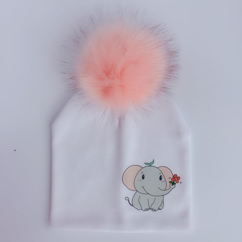 Chapeau pour bébé garçon et fille, motif éléphant licorne, tendance, pour enfant