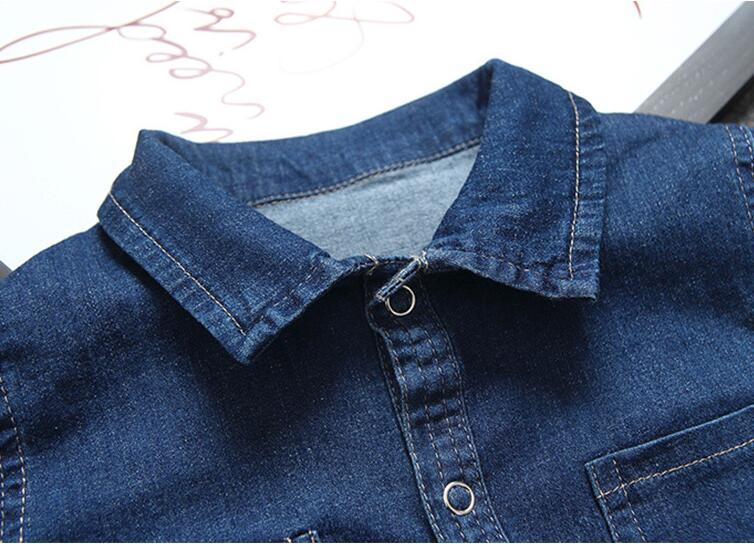 Barboteuse et salopette modernes style jean pour nouveau-né, combinaison de dessin animé, vêtements pour bébé garçon