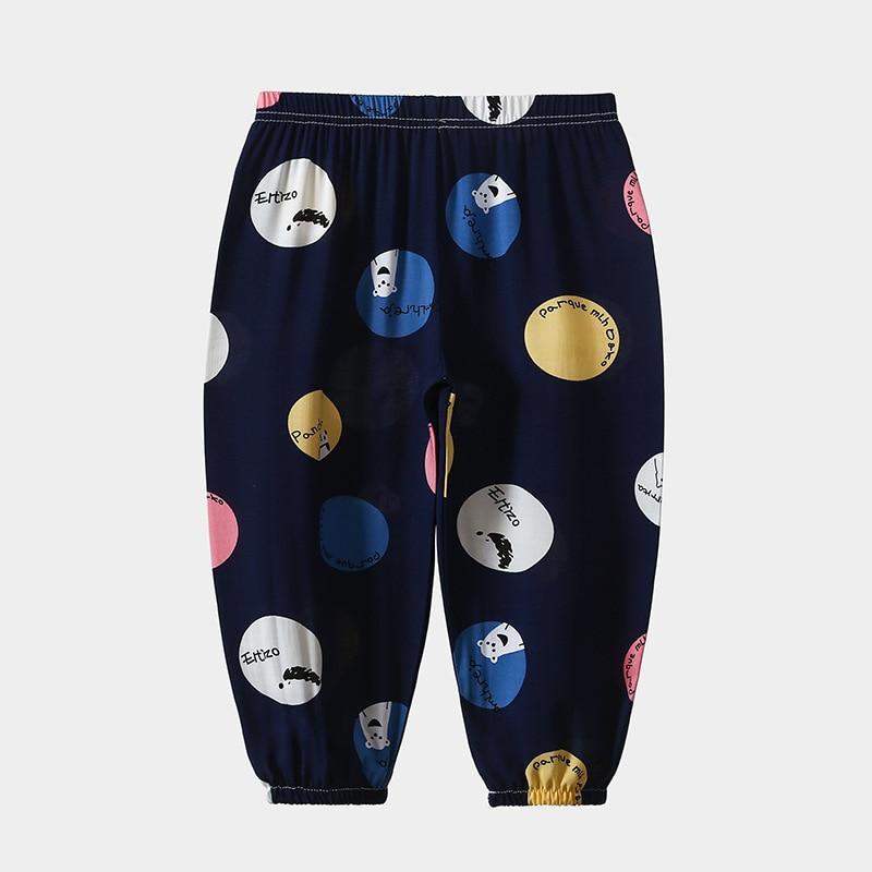 Pantalon fin pour bébés garçons, pantalon anti-moustiques, pyjama pour enfants pour climatiseur