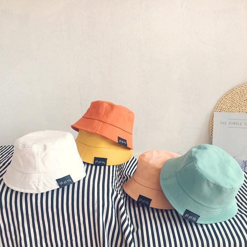 Bonnets bébé modernes en coton pour enfants garçons et filles Chapeaux de soleil Bob pour enfants garçons et filles Casquettes de plage pour enfants