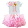 Nouvelle Robe Tendance Pour Bébés Filles Premier Anniversaire Vêtements Pour Bébés Tout-Petits Vêtements D'Été Pour Fête D'Anniversaire