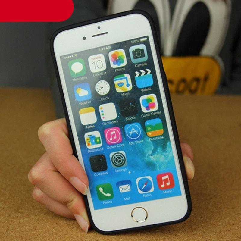 Coque de téléphone pour iPhone 14 X XR XS 11 12 13 Pro Max 5 6 6s 7 8 Plus S21 S22 Ultra en silicone souple ultra-fine et anti-rayures
