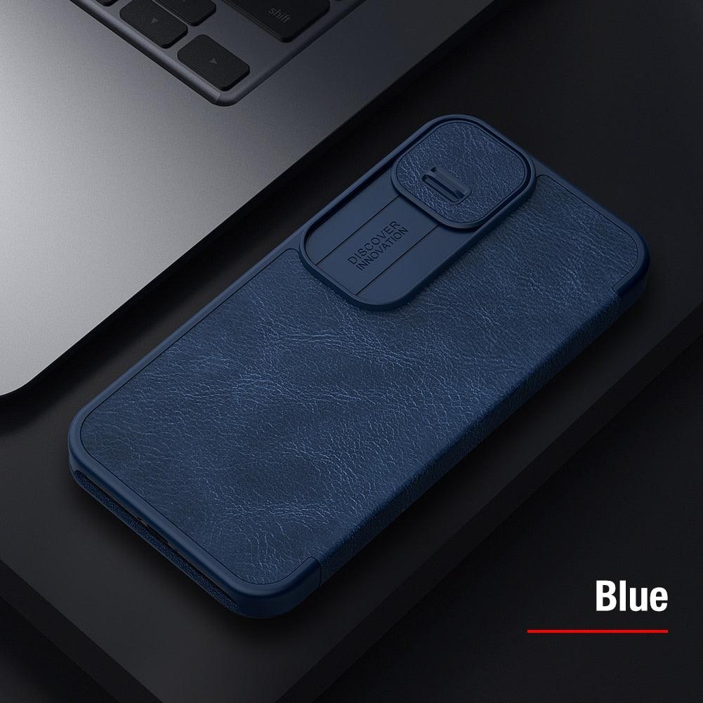 Coque arrière rigide absorbant les chocs pour iPhone 13 Pro Max - Étui appareil photo coulissant noir élégant pour iPhone 13 Mini 13 Pro Max
