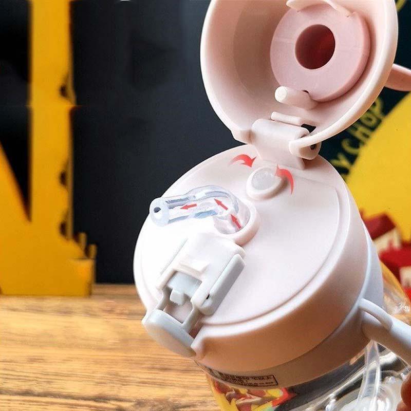 Biberon anti-colique avec valve d'aération, col large, tétine naturelle, biberon pour bébés, pour le jus et l'eau des enfants