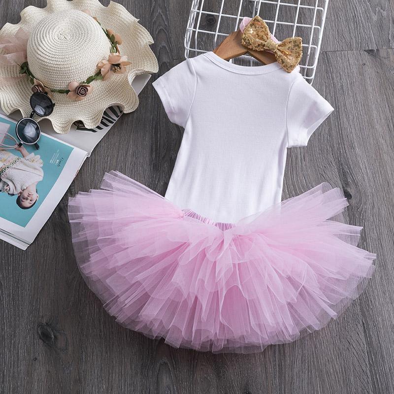 Nouvelles robes de baptême en tutu pour bébé 1er anniversaire, gâteau, pour fête d'enfants, 1 an, pour fête d'anniversaire de bébé fille