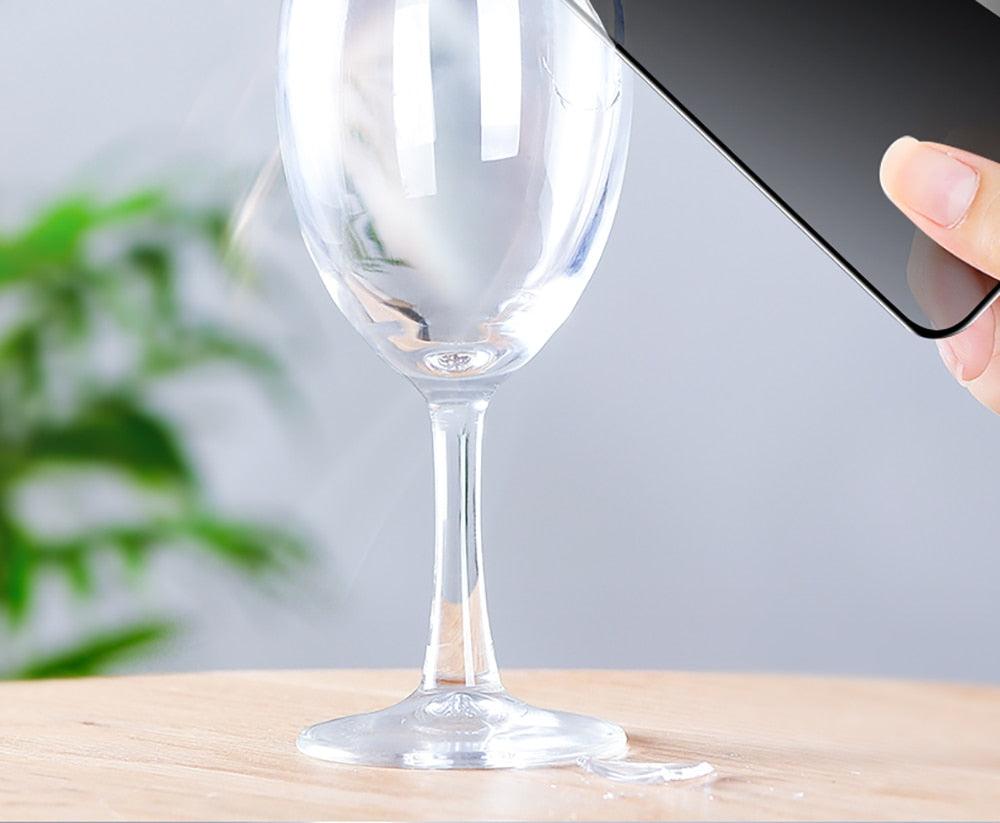 3 Pièces Meilleur Verre Trempé Confidentialité 9H pour iPhone 11 12 13 14 Pro Mini XS MAX X XR 6S 7 8 Plus SE Film de Protection Écran Anti-Espion Anti-Peeping en Verre Trempé pour iPhone
