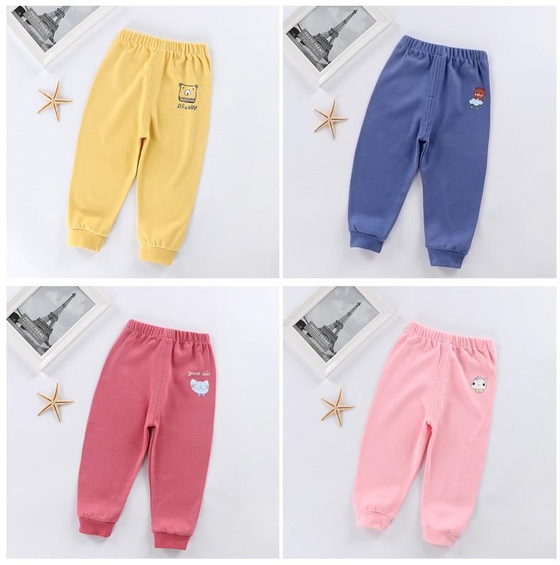 Pantalon d'hiver bébé pantalon fille garçon vêtements enfants pantalon couleur unie pantalon en coton