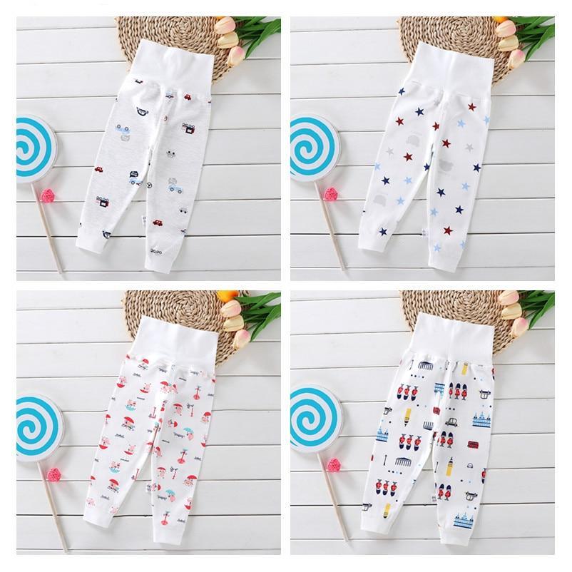 Nouveau Pantalon Moderne pour Bébés Garçons et Filles, Leggings en Coton pour Nourrissons, Bas Taille Haute, Pantalons pour Nouveaux-Nés, Vêtements pour Bébés