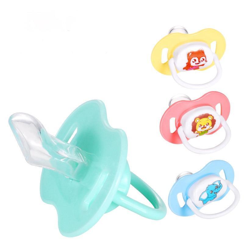 Sucette moderne pour bébé, nouvelle tétine en silicone de qualité alimentaire, tête ronde, pour nourrissons et jeunes enfants