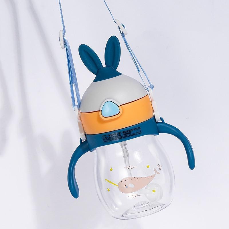 Biberon anti-colique avec valve d'aération, col large, tétine naturelle, biberon pour bébés, pour le jus et l'eau des enfants