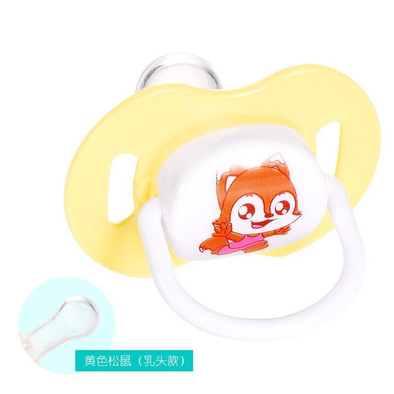 Sucette moderne pour bébé, nouvelle tétine en silicone de qualité alimentaire, tête ronde, pour nourrissons et jeunes enfants