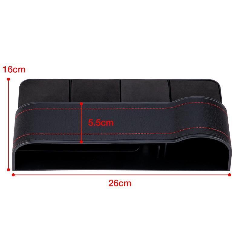Nouvelle boîte de rangement pour espace de voiture, organiseur de siège universel, pochette pour cartes et téléphone.