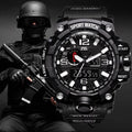 Montre militaire populaire pour homme avec affichage numérique LED et montre automatique analogique pour homme et femme, montre de sport