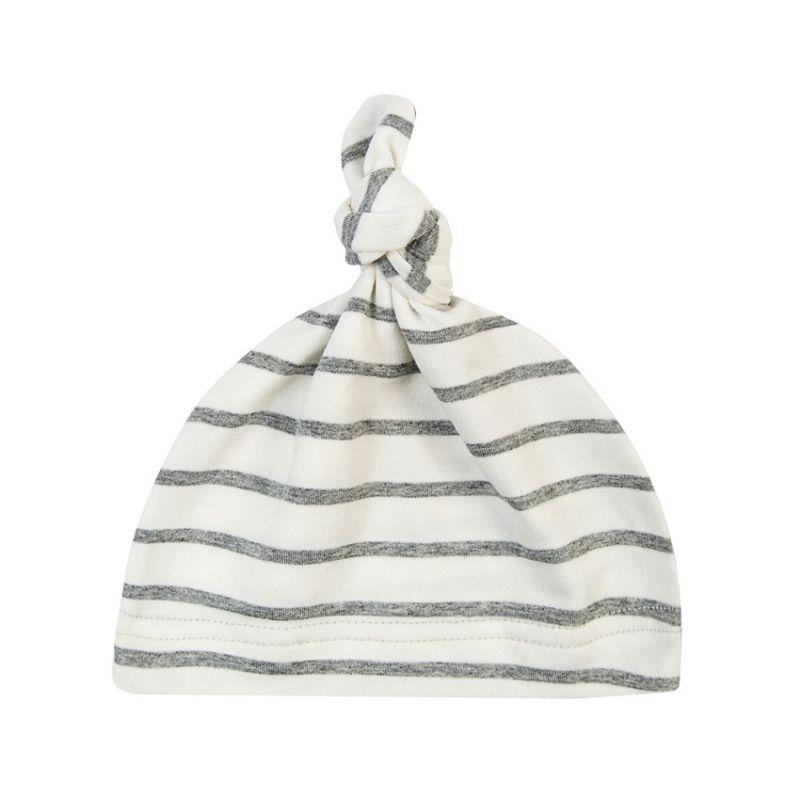 Bonnets pour bébés garçons filles, mignons bonnets pour tout-petits, chapeaux de nuit en coton avec nœud pour enfants