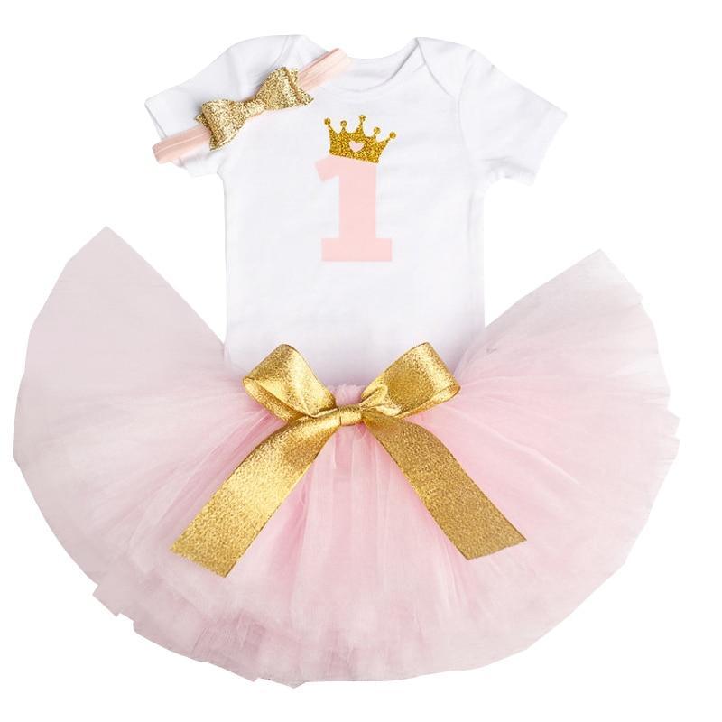Nouvelle Robe Tendance Pour Bébés Filles Premier Anniversaire Vêtements Pour Bébés Tout-Petits Vêtements D'Été Pour Fête D'Anniversaire