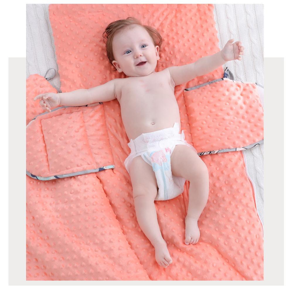 Nouveau-né Bébé Enveloppe Cocon Modèle Sac de couchage Enfant Garçon Fille Enfants Gigoteuse Couverture d'emmaillotage Pour Bébé Enfants