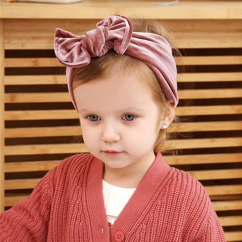 Bandeaux de luxe dorés pour bébés, turbans pour nouveau-nés, bandeaux élastiques pour nourrissons et tout-petits, accessoires pour cheveux de bébés filles