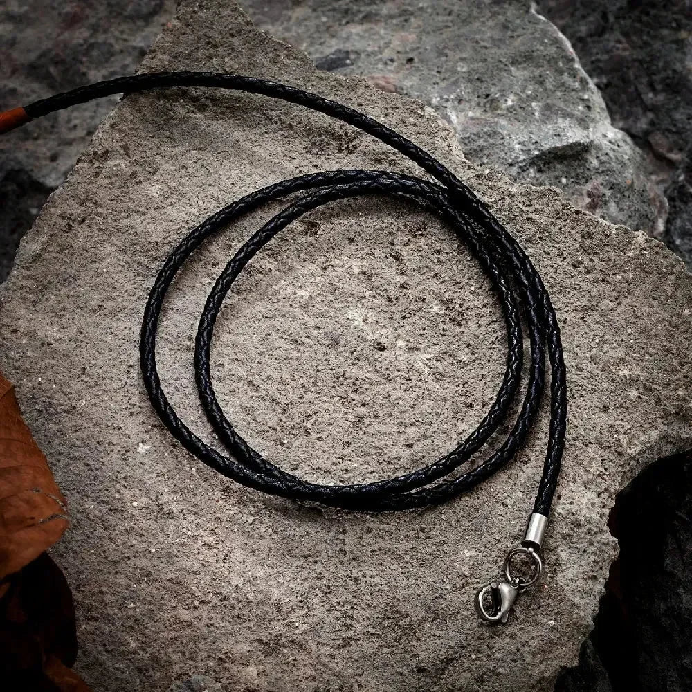 Colliers Viking Vintage Loki Creux Hommes Acier Inoxydable Mythologie Nordique Pendentif Trinité Amulette Bijoux Scandinaves Cadeaux Hommes