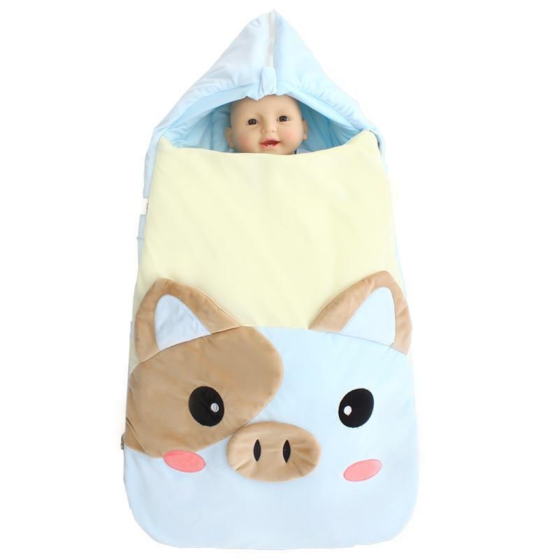 Gigoteuse nouveau-né Sac de couchage bébé Chancelière Nid d'ange Couverture d'emmaillotage Couverture enveloppante pour bébé