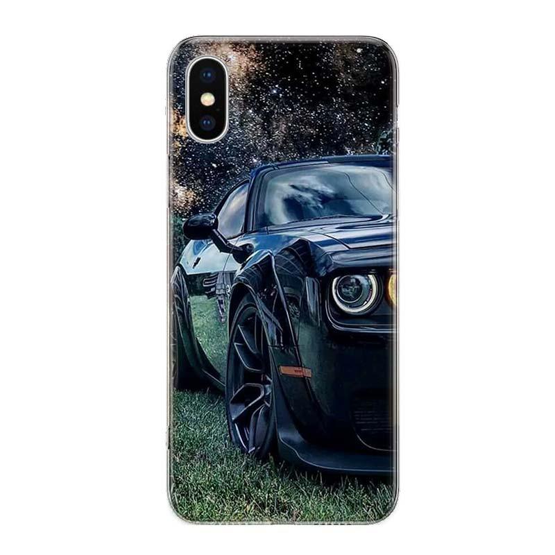 Coque de téléphone de voiture de sport cool pour iPhone 14 13 12 11 Pro Max Mini X Xs Xr 6 6s 7 8 Plus 5 5s Se Housse en caoutchouc de silicone souple antichoc