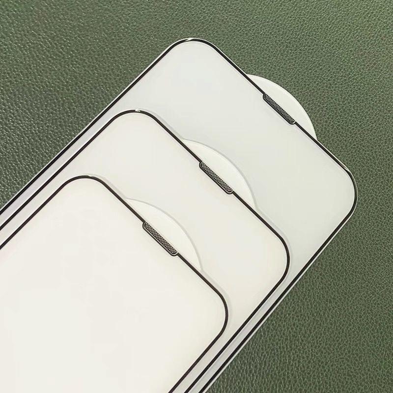 3 Films de Protection en Verre Trempé pour iPhone 13 12 11 Pro XS Max XR 12 Mini, Couverture Intégrale, pour iPhone 13 14 Pro, Film de Protection d'écran Flexible en Céramique Douce Compatible avec iPhone