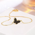 Nouveau Bracelet de Mode Moderne en Or pour Fille Élégant Bijoux en Argent 925 Bracelets en Forme de Papillon Luxe pour Femme Mariage Fête Ornement