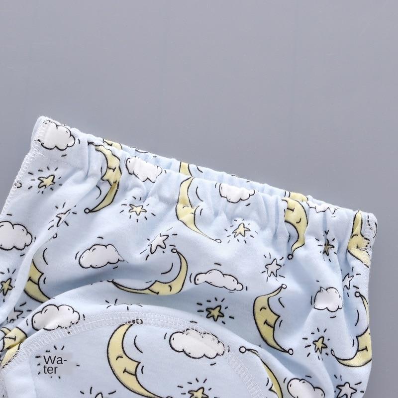 Couches d'apprentissage lavables pour bébé, couches en tissu, 6 épaisseurs de gaze, respirantes, réutilisables, pour nouveau-nés, printemps
