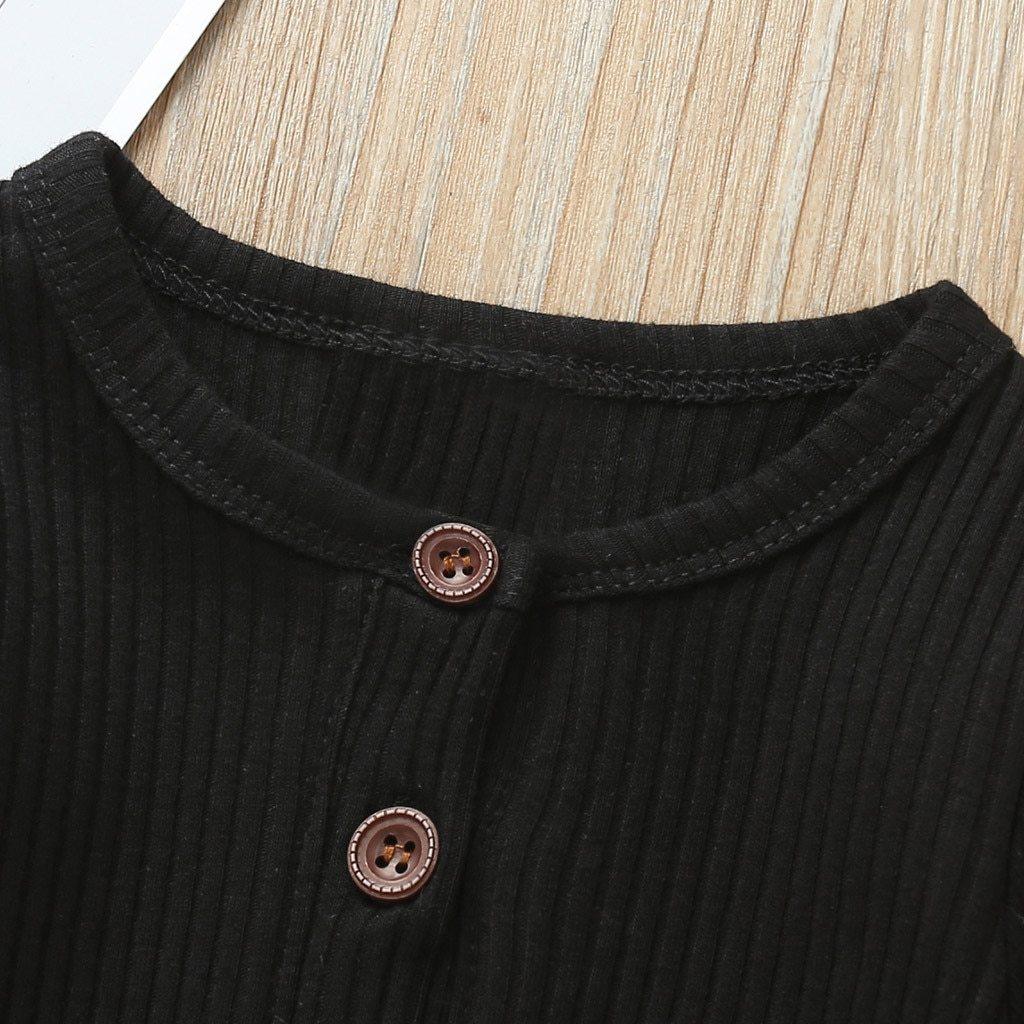 Vêtements bébé garçon et fille, une pièce en tricot uni à manches longues, barboteuse salopette au design classique