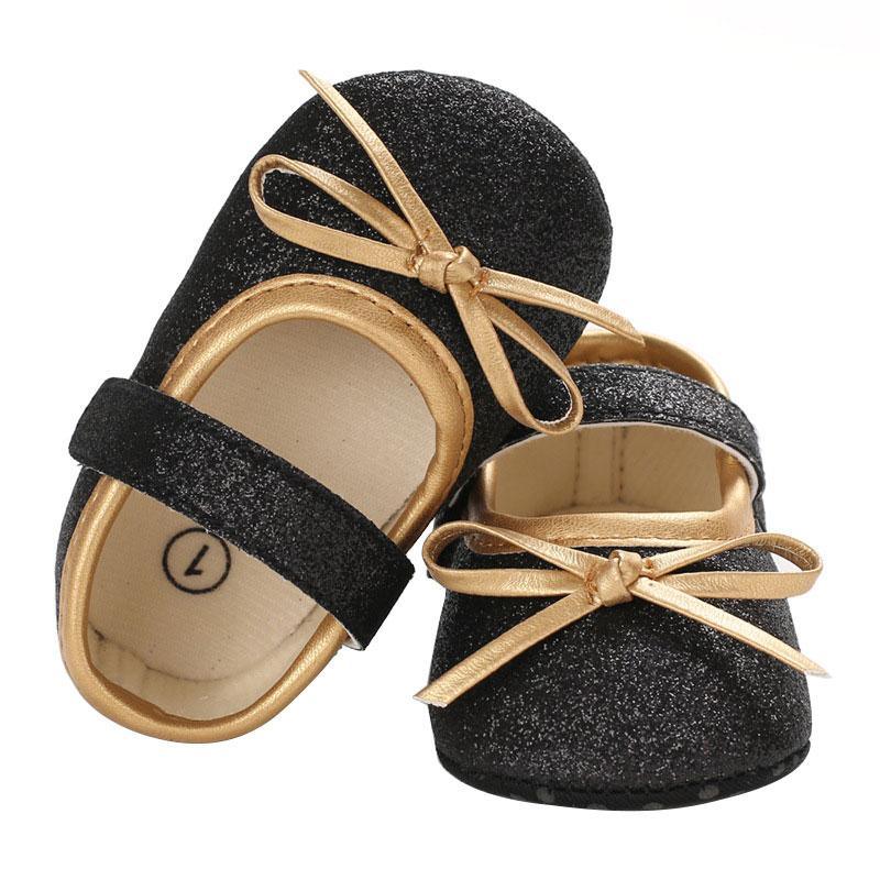 Chaussures de Princesse pour Nouveau-né Bébé Semelle Confortable Bébé Nourrisson 0-18 Mois Matière Douce Design Mignon Unique