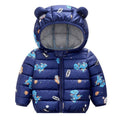 Vestes d'hiver pour bébés filles pour enfants, vêtements d'extérieur à capuche pour nourrissons au design moderne pour filles et garçons printemps automne