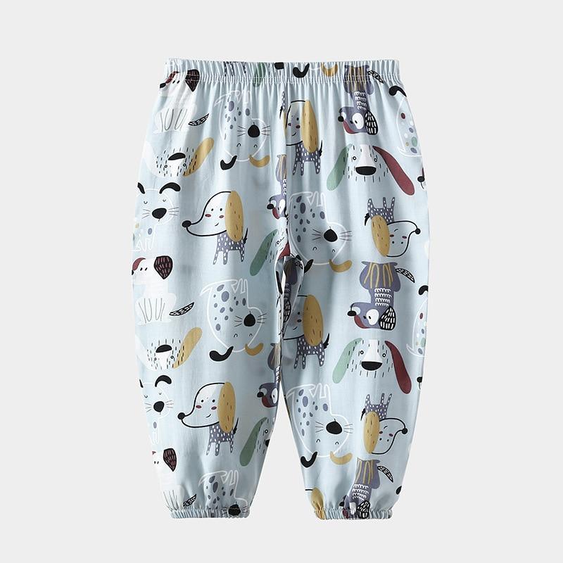 Pantalon fin pour bébés garçons, pantalon anti-moustiques, pyjama pour enfants pour climatiseur