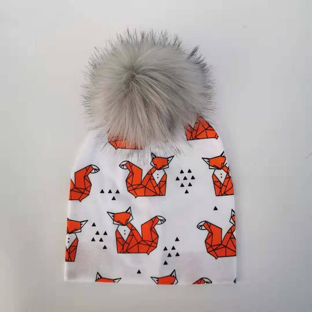 Chapeau Bébé Nouveau-né Enfants Bonnet Pompon Enfant en Bas Âge Chapeaux Confortables Bonnets pour Garçons et Filles