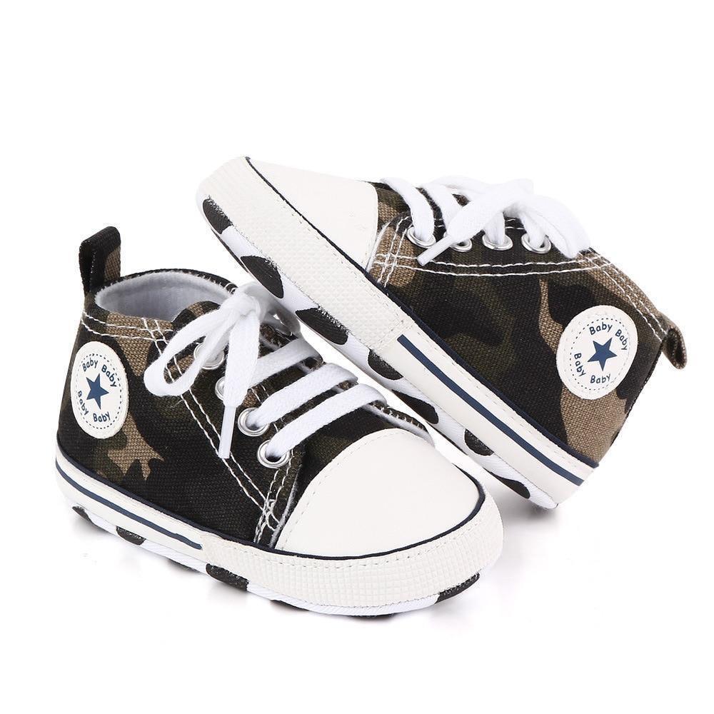 Nouvelles baskets souples pour bébé, chaussures de sport pour nouveau-né garçon et fille, antidérapantes, premières chaussures de marche, 0-18 M