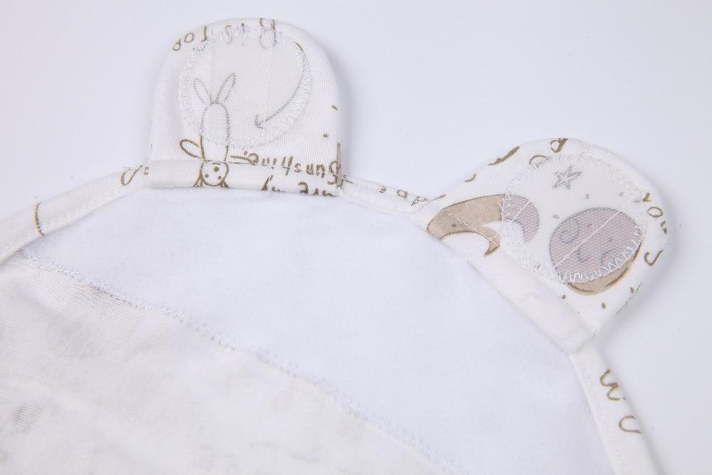Enveloppe de couverture d'emmaillotage pour bébé nouveau-né en coton moderne pour bébés et enfants