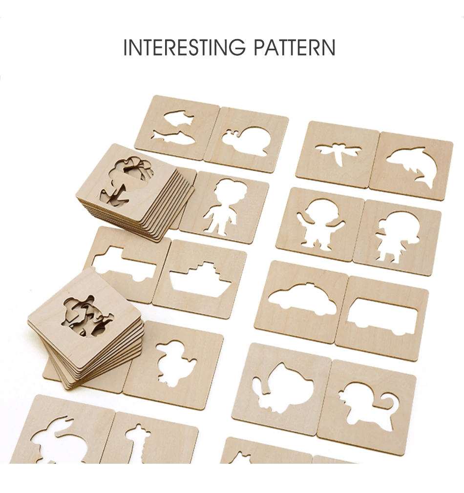 100 Pièces Bébé Jouets Dessin Jouets Planche à Colorier Enfants Créatifs Gribouillis Éveil Éducatif Jouet Garçon Fille Apprendre Outils de Dessin