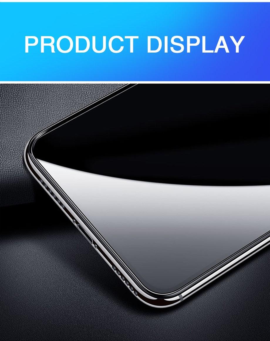Verre de protection intégral 60D pour iPhone 12 11 13 14 Pro Max XR Film de protection d'écran en verre trempé pour iPhone 11 12 13 14
