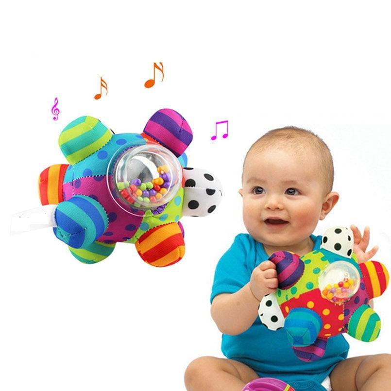 Bébé Jouets Amusants Petite Clochette Bruyante Hochet Balle Jouet Développer L'Intelligence de Bébé Jouet de Préhension Clochette à Main Jouets de Hochet Pour Enfants au Design Moderne