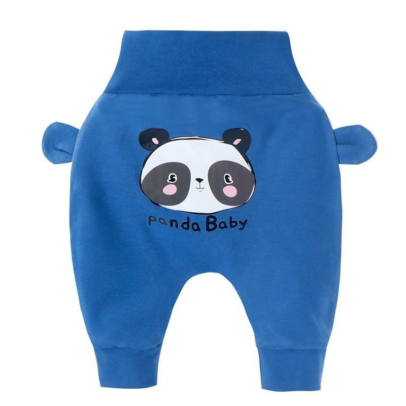Vêtements pour enfants, garçons et filles, pantalon PP pour nouveau-nés et tout-petits, style décontracté, avec motif ours et détails oreilles d'ours