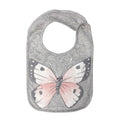 Bavette en coton de luxe avec imprimé animal de dessin animé et boutons-pression, serviette de salive imperméable, tablier d'alimentation pour bébé et enfant