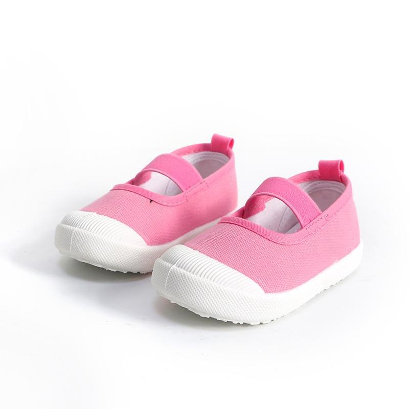 Chaussures Bébé Fille Toile Enfants Baskets Décontractées Couleurs Bonbon Fleurs Pour Filles Imprimés Floraux