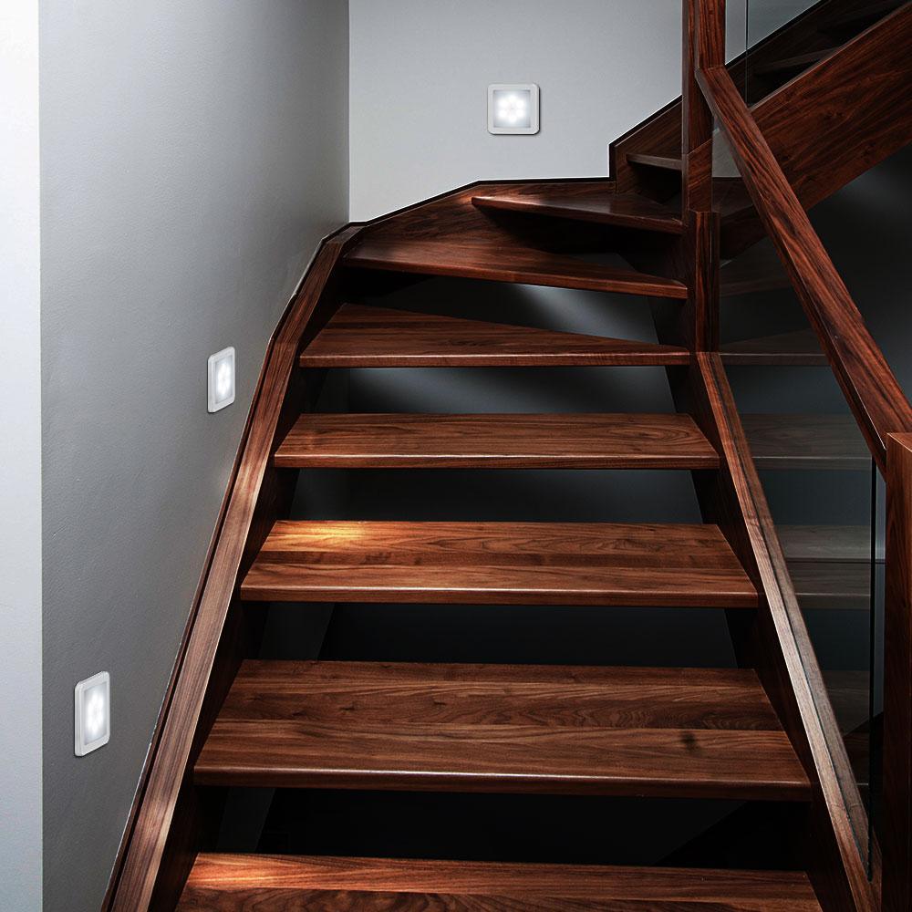 Nouvelle Veilleuse LED Portable Intelligente à Détecteur de Mouvement pour WC, Escaliers et Chambres